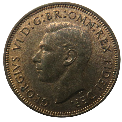 1952 King George VI Halfpenny Coin High Grade - Great Britain