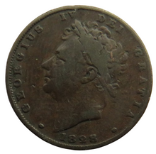Load image into Gallery viewer, 1828 King George IV Farthing Coin - Great Britain
