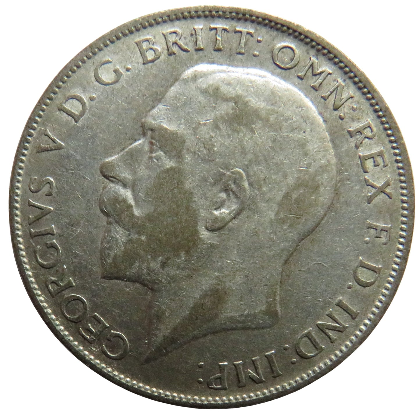 1926 King George V Silver Florin Coin - Great Britain