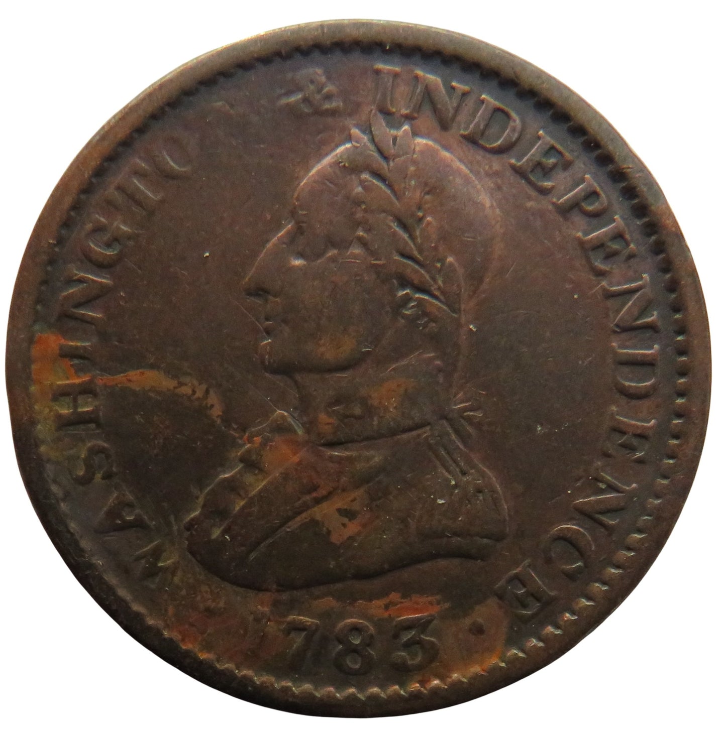 1783 Washington & Independence United States Token