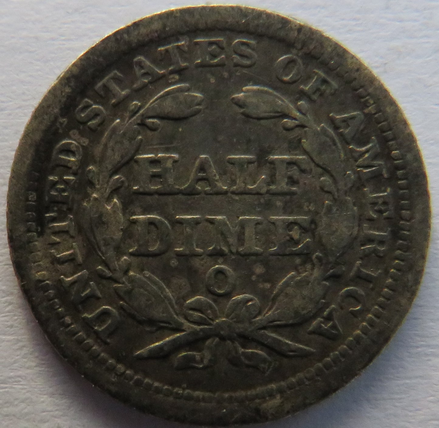 1856-O USA Seated Liberty Silver Half Dime Coin