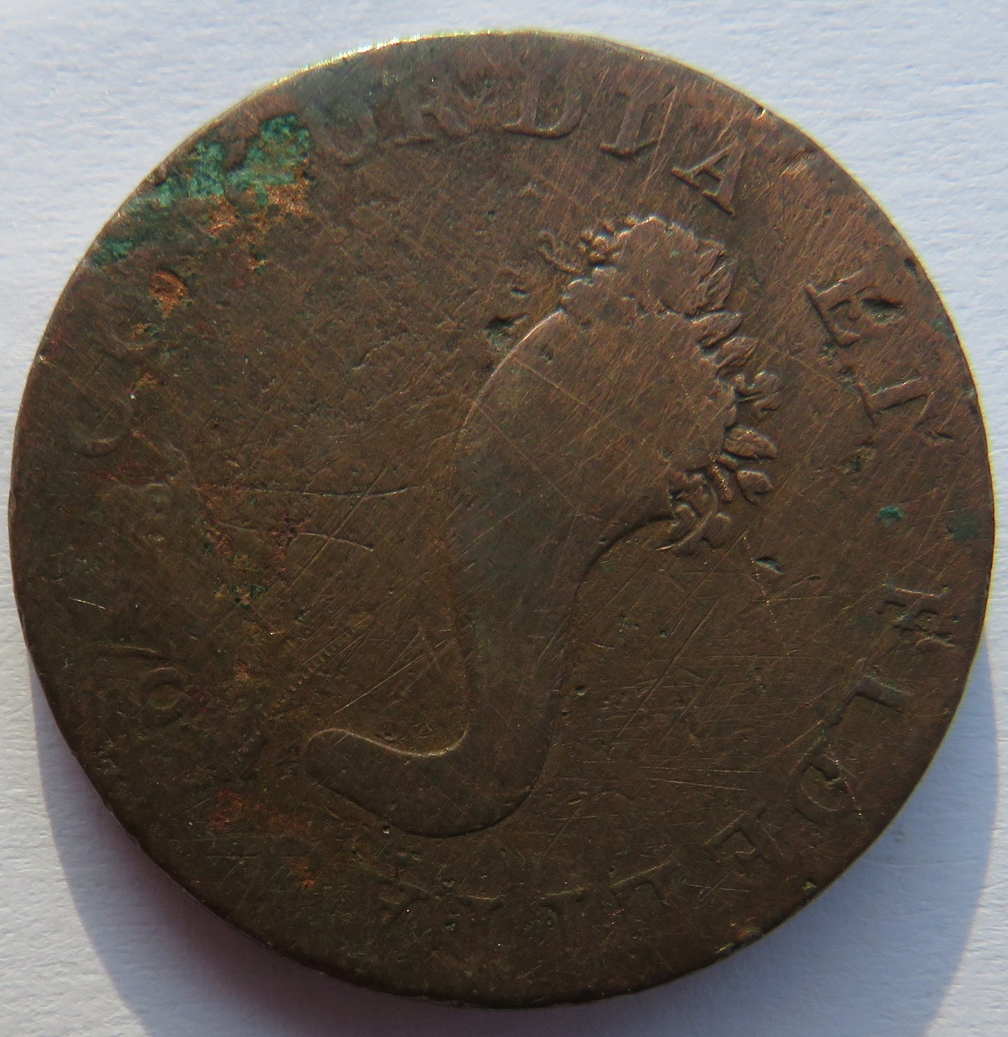 Late 18thC Inverness Halfpenny Token