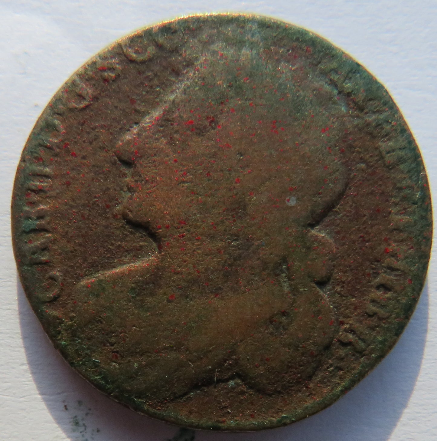 1678 King Charles II Scotland Bawbee / Sixpence Coin