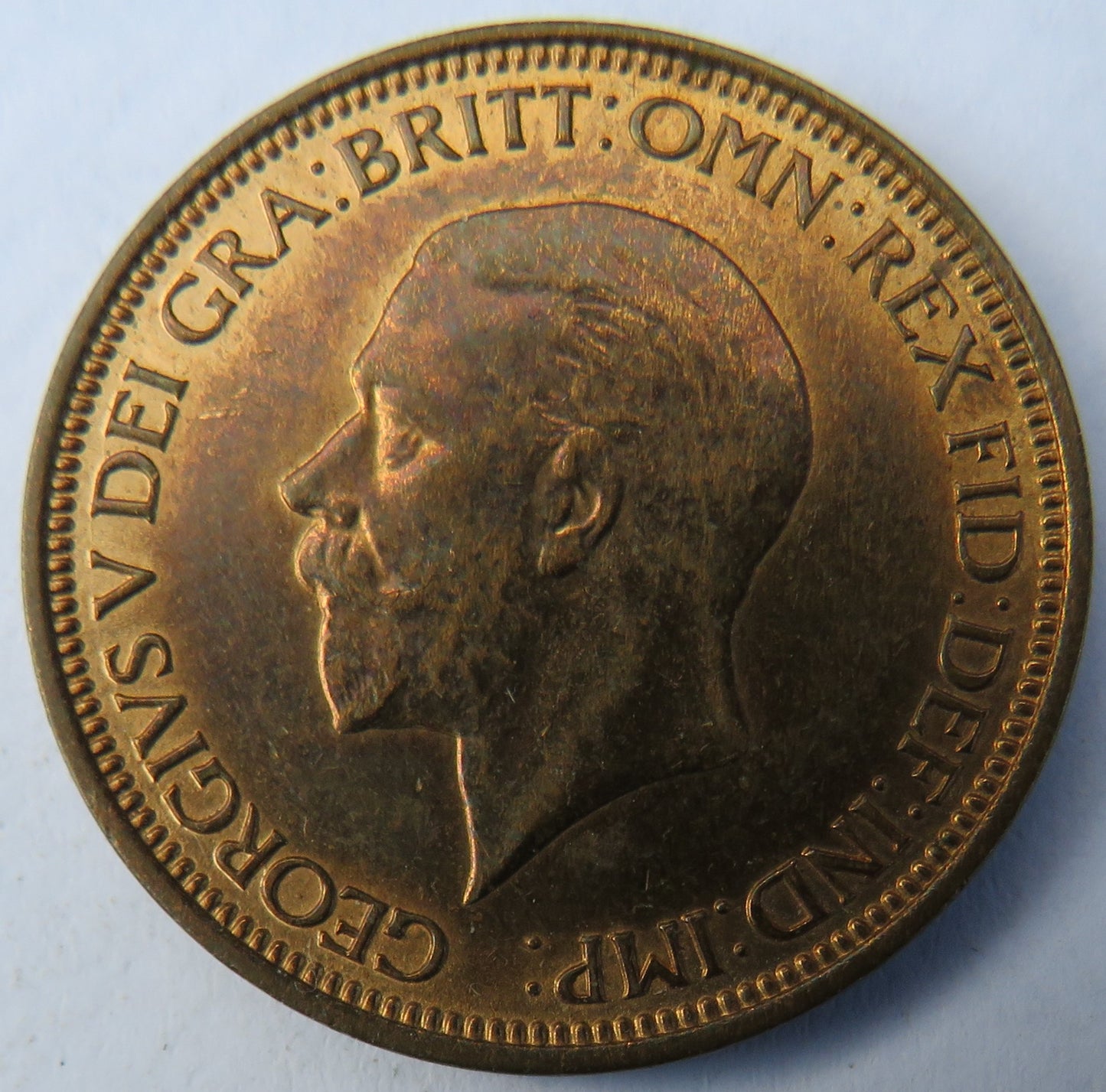 1936 King George V Halfpenny Coin In High Grade - Great Britain