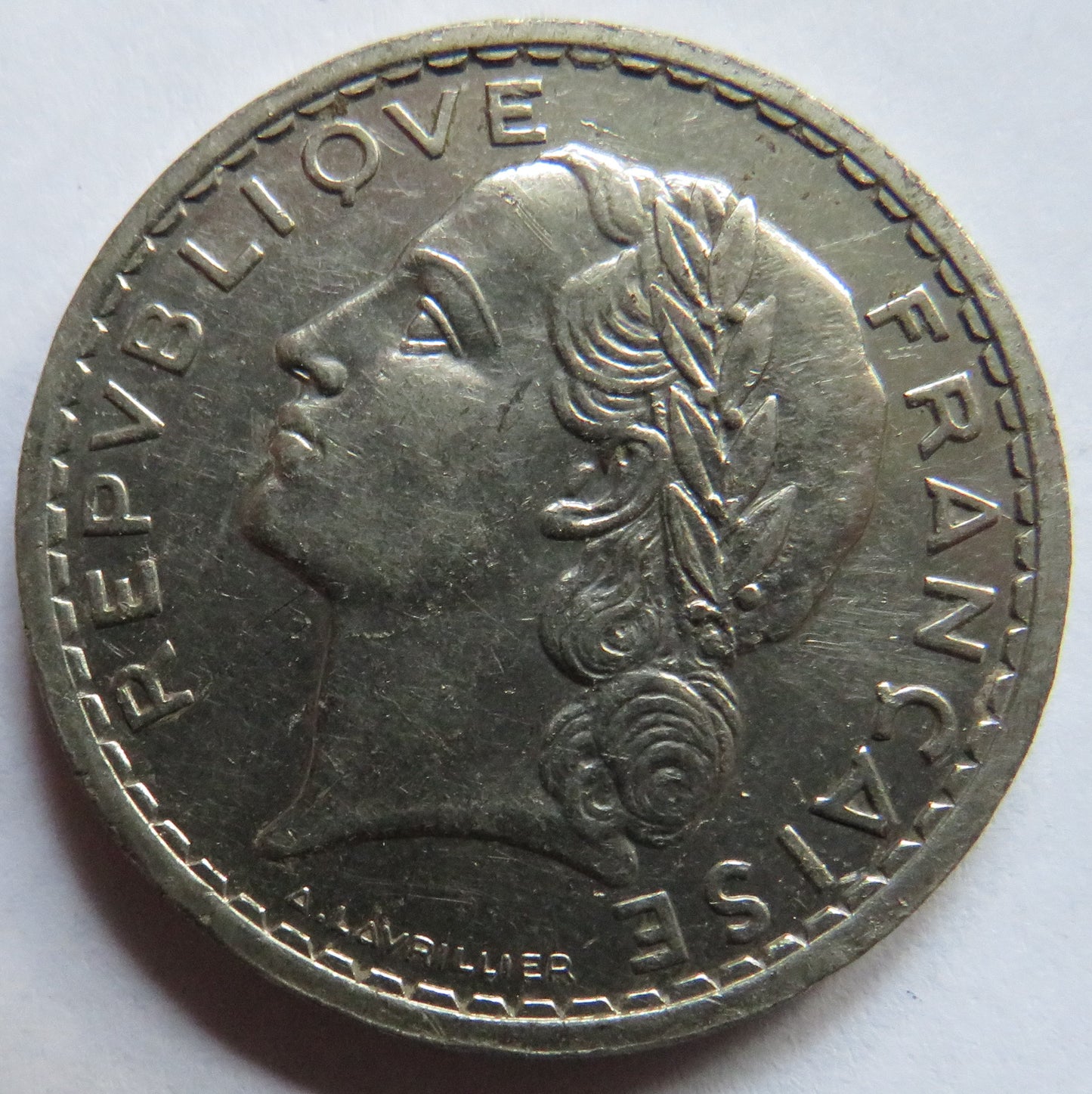 1935 France 5 Francs Coin