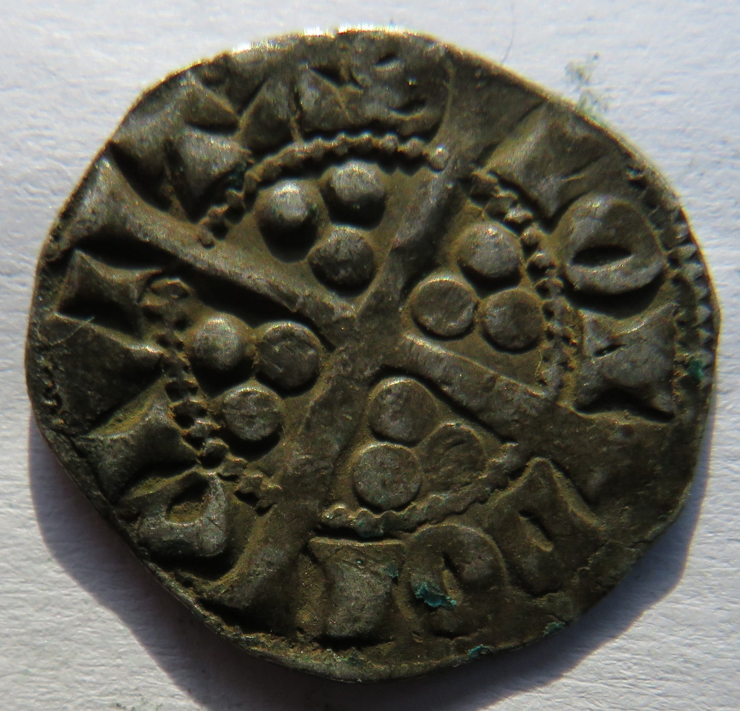 1272-1307 England Edward I Silver Hammered Penny Coin London