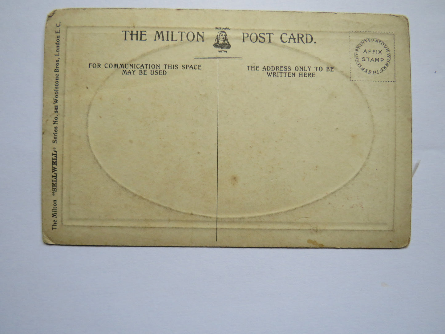 Vintage Postcard of Saltburn Convalescent Home