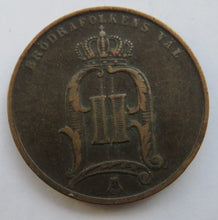 Load image into Gallery viewer, 1875 Sweden 5 Ore Coin

