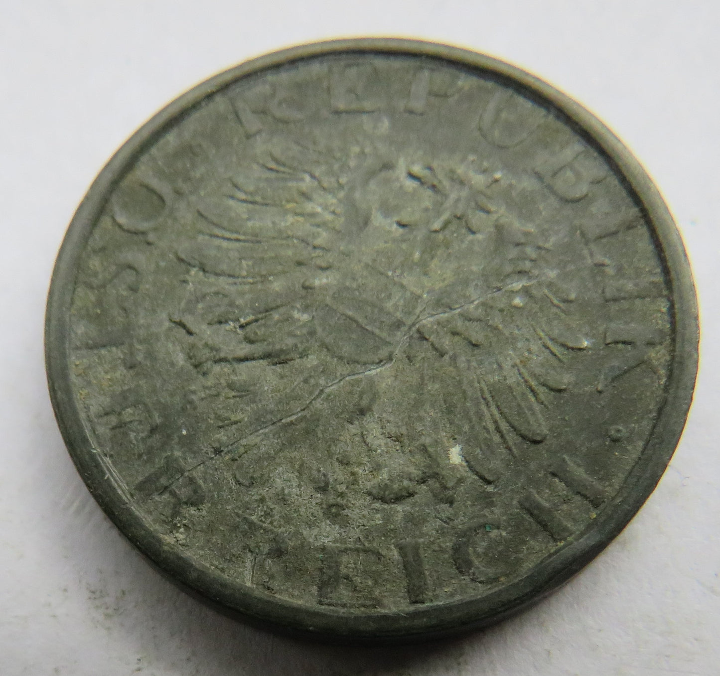 1949 Austria 10 Groschen Coin