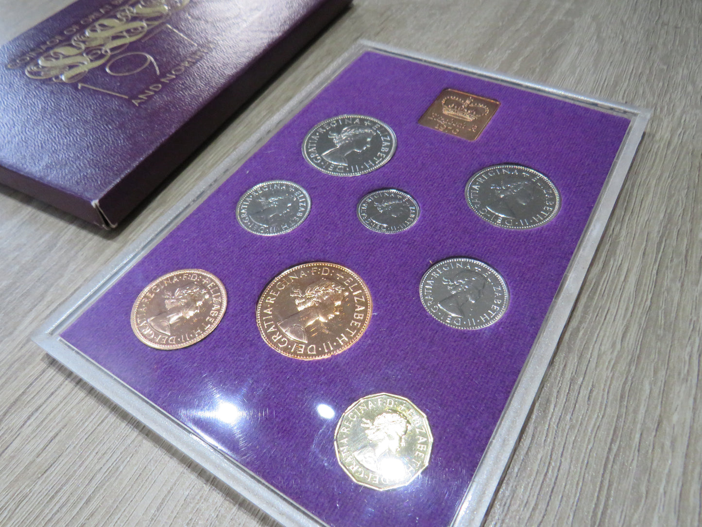 1970 Coinage of Great Britain & Northern Ireland Proof Set