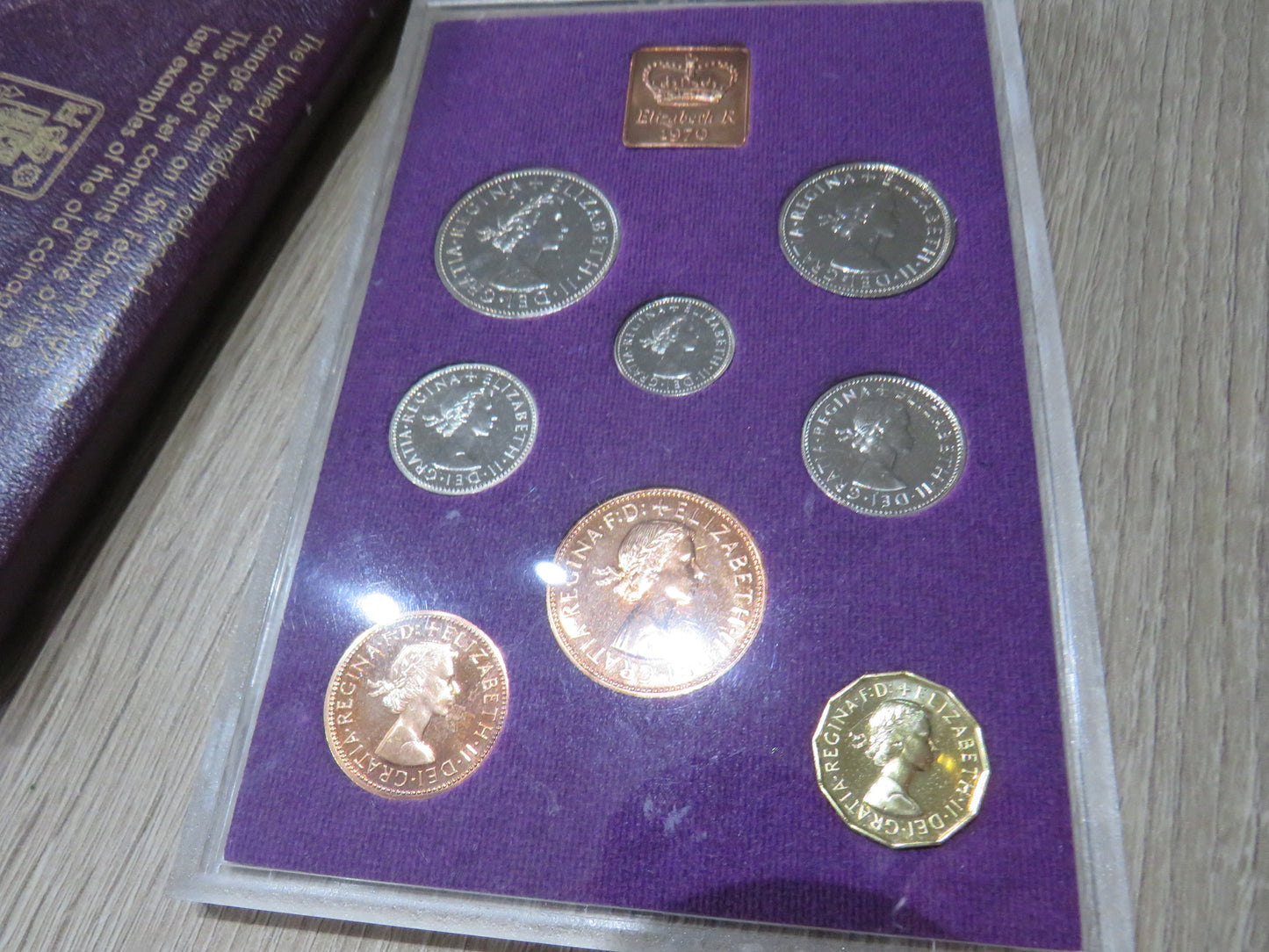 1970 Coinage of Great Britain & Northern Ireland Proof Set