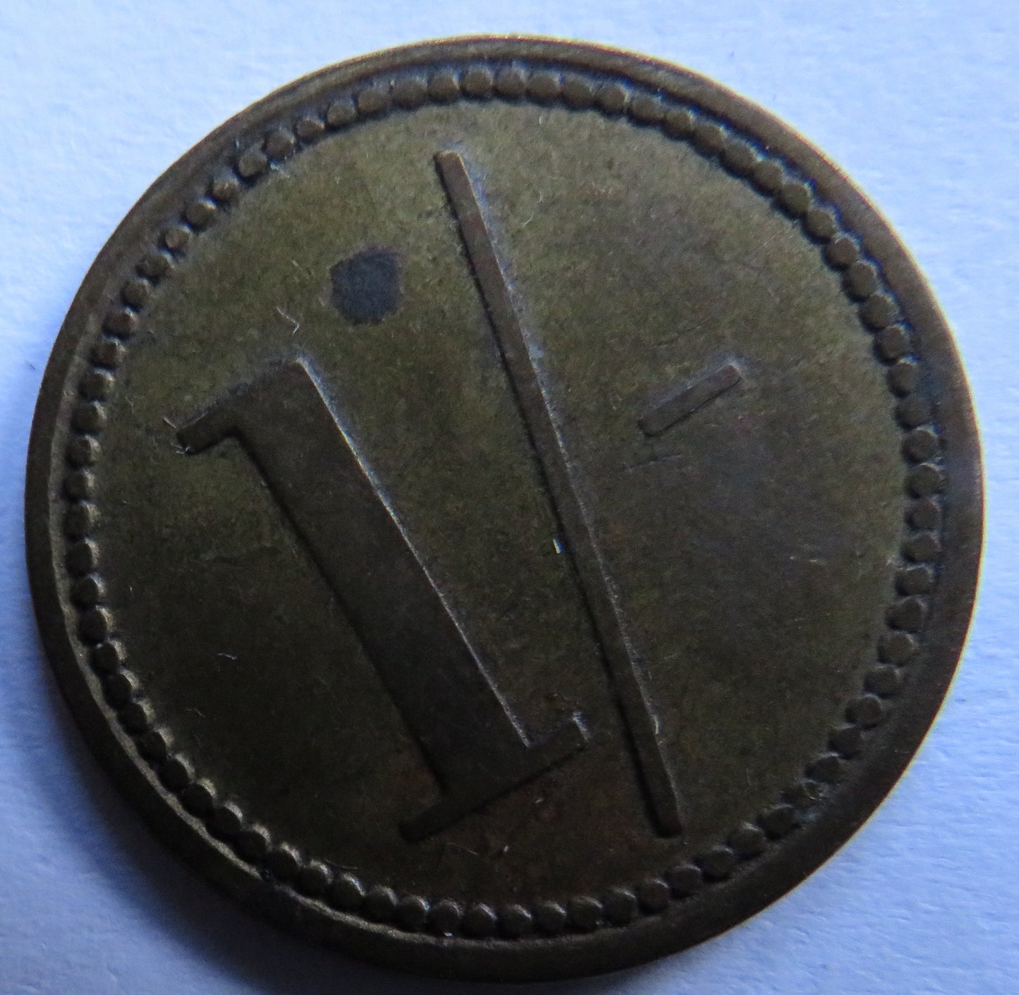 George Jackson Birmingham Vintage 1/- Token