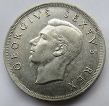 Load image into Gallery viewer, 1952 King George VI South Africa Silver Crown / 5 Shillings Coin
