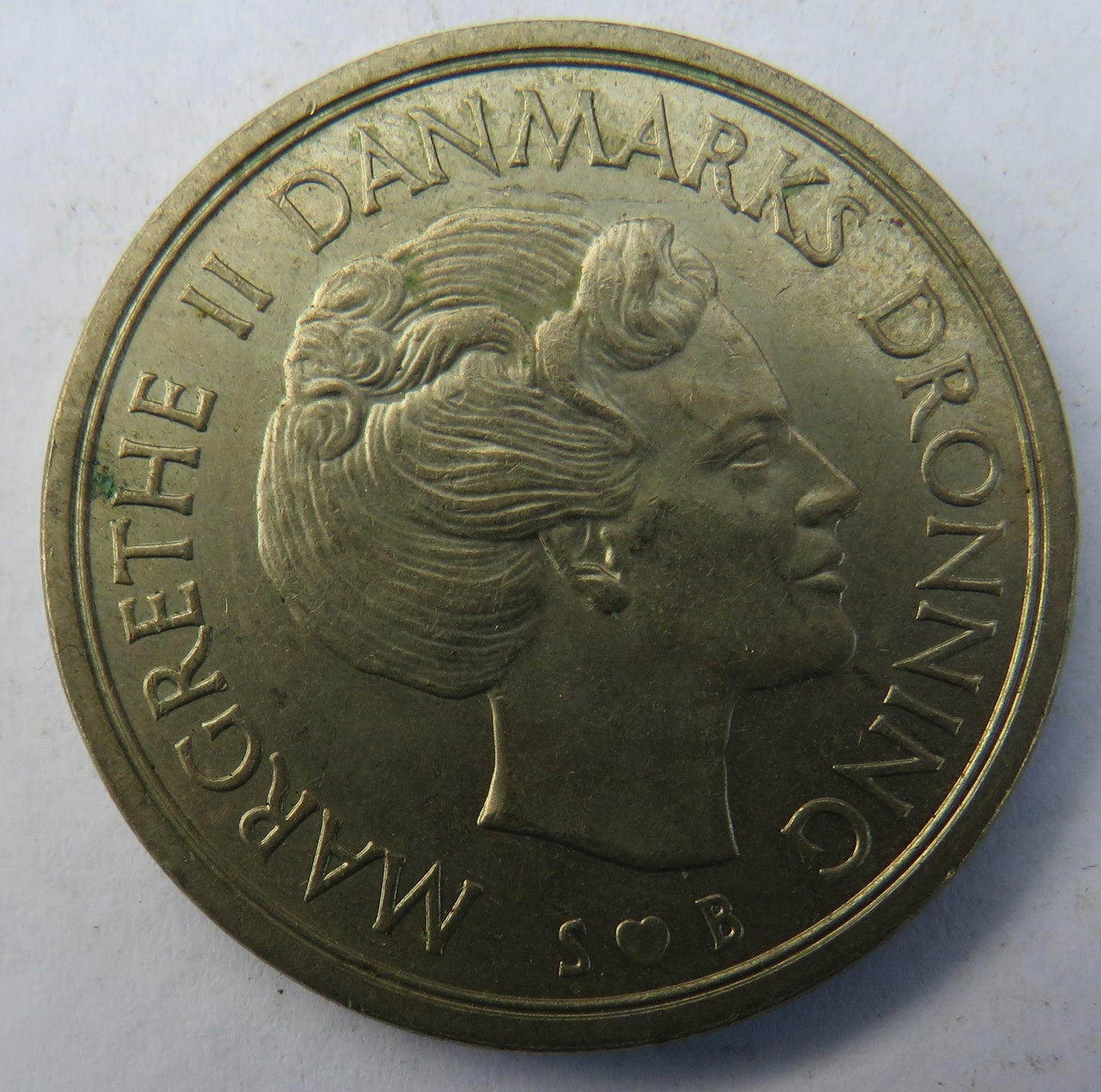 1976 Denmark 5 Kroner Coin