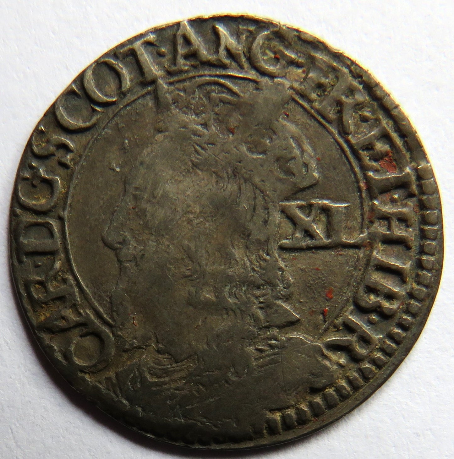 1625-1649 Charles I Scotland 40 Pence Silver Coin