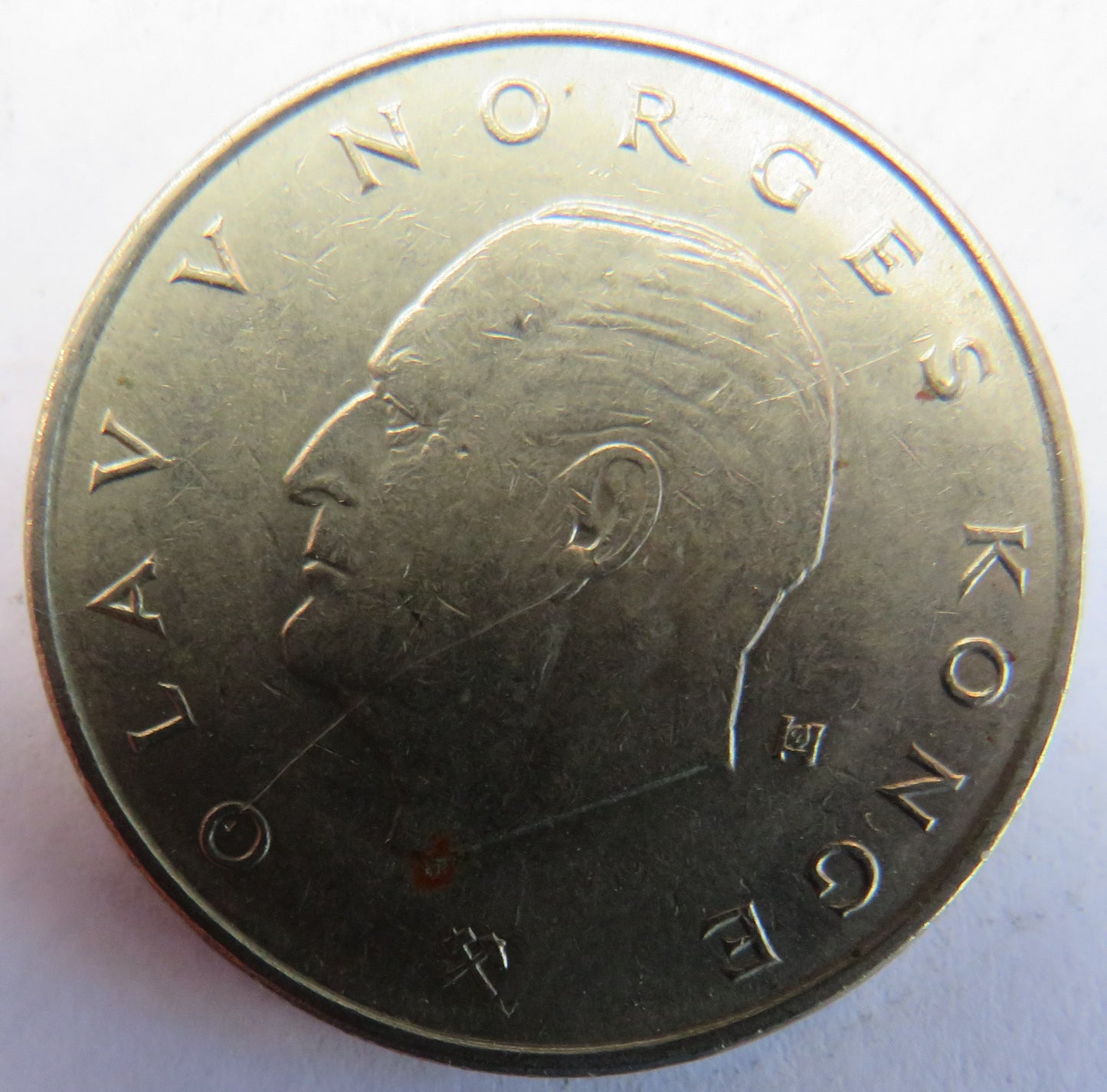 1980 Norway 5 Kroner Coin