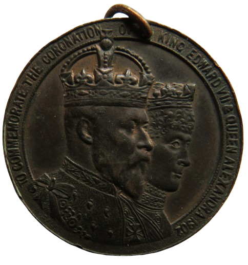 1902 Coronation of King Edward VII Medal - City of Dundee