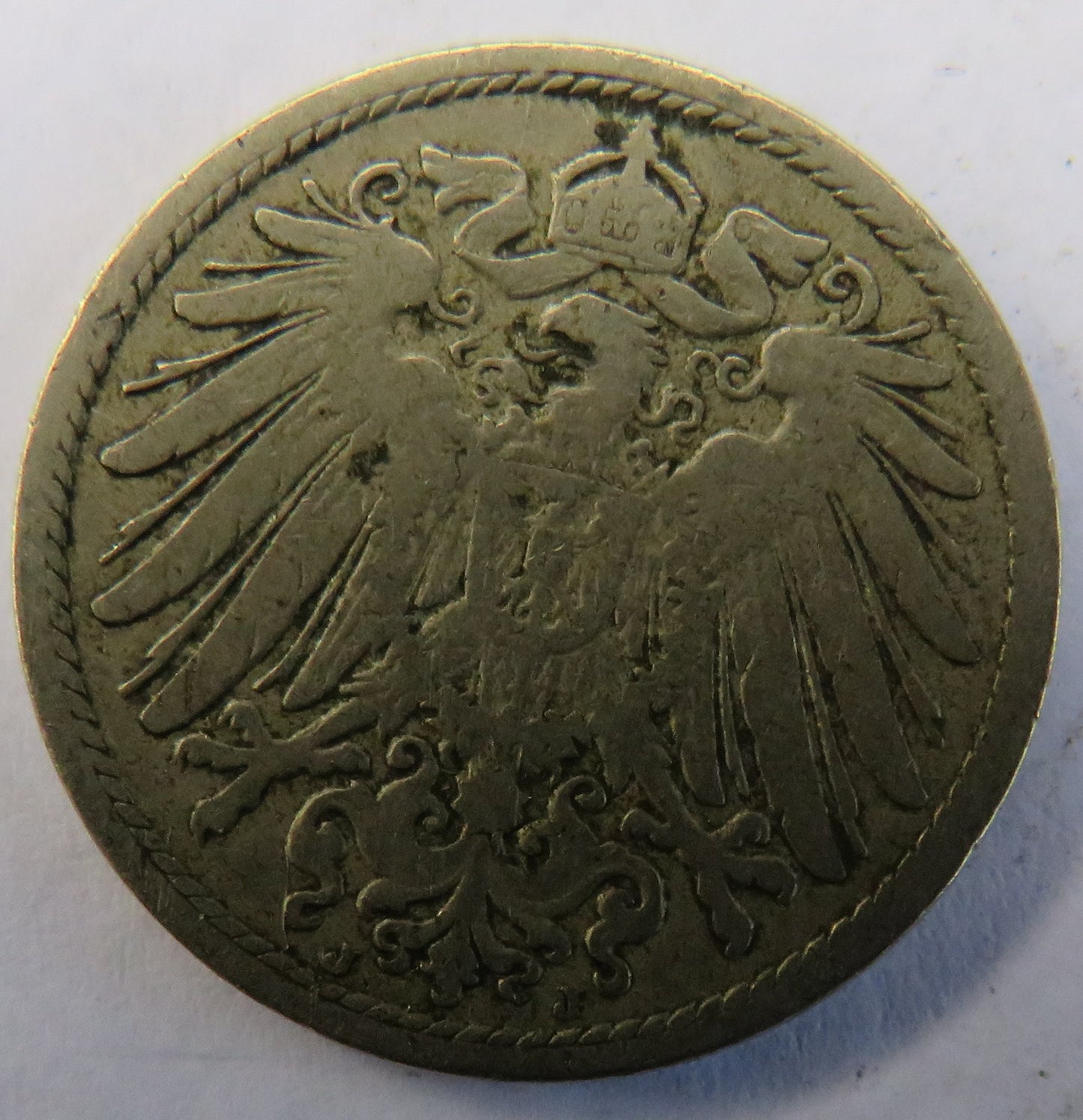 1900-J Germany 10 Pfennig Coin