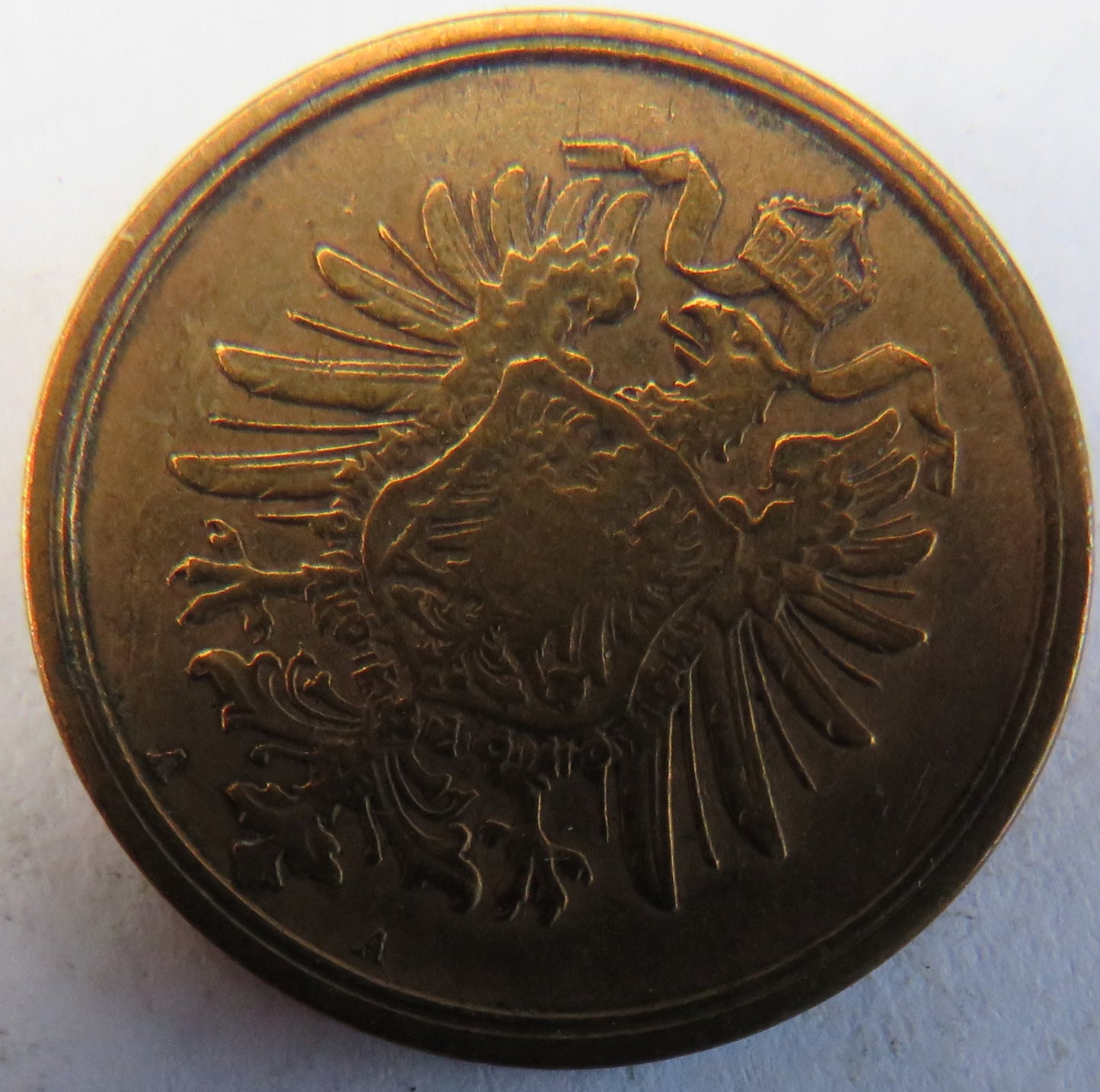 1875-A Germany 2 Pfennig Coin