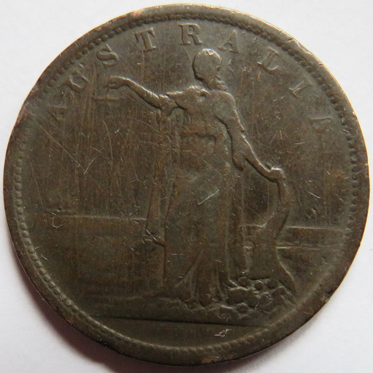 Australia 1820 Iredale & Co Sydney Iron Merchants Penny Token
