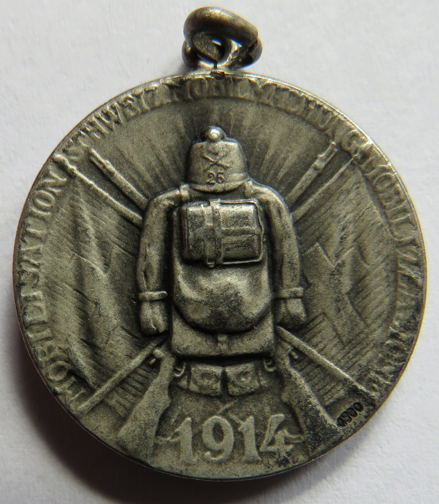 1914 Swiss Patriotic Commemorative Medal General Ulrich Wille