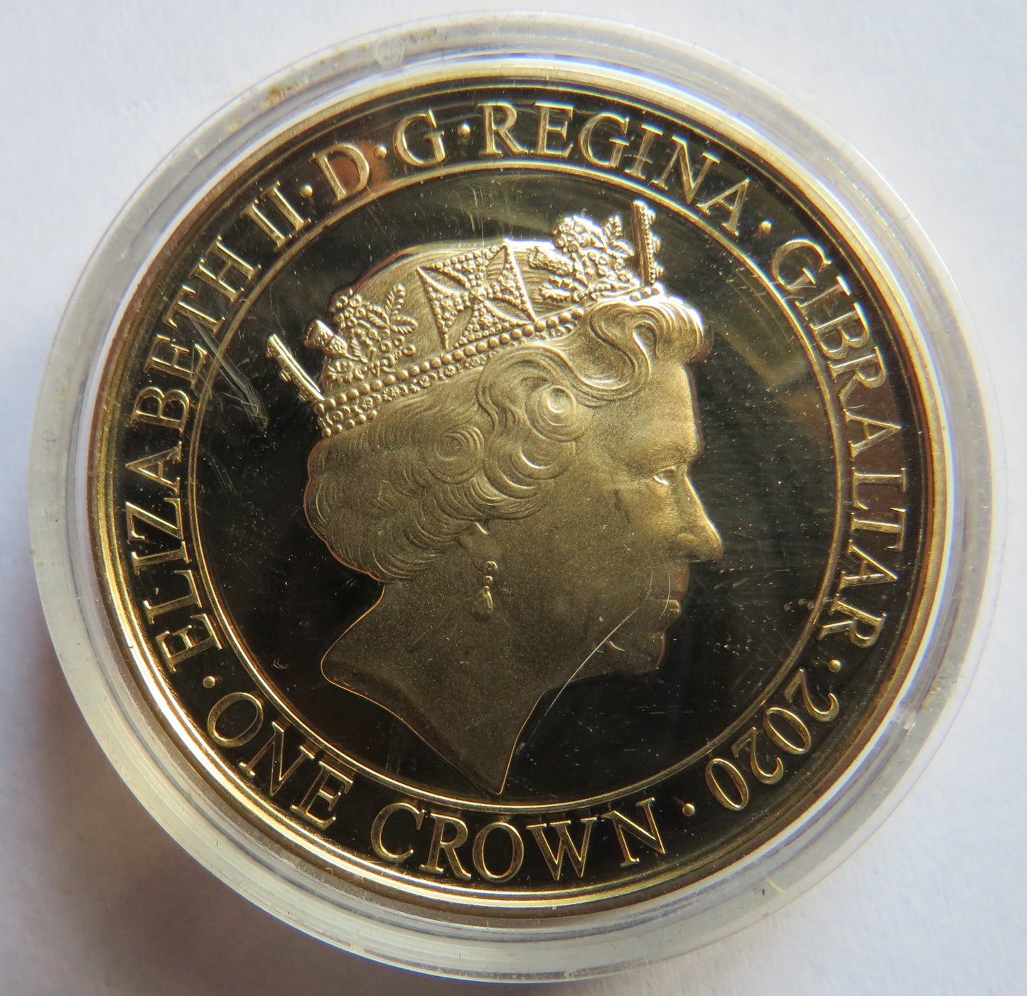 2020 Gibraltar One Crown Coin "This Was Their Finest Hour"