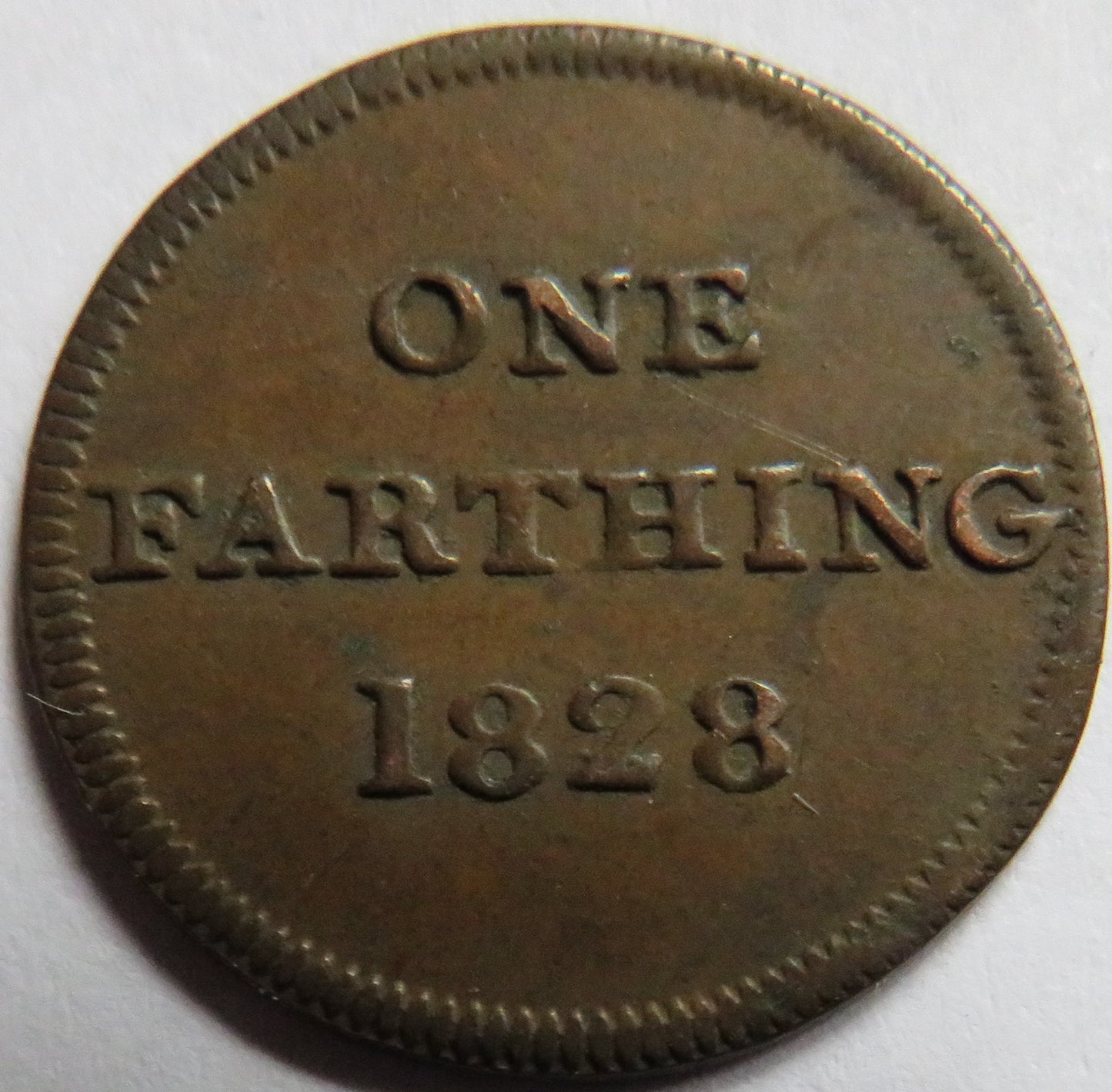 1828 Glasgow Retailers One Farthing Token