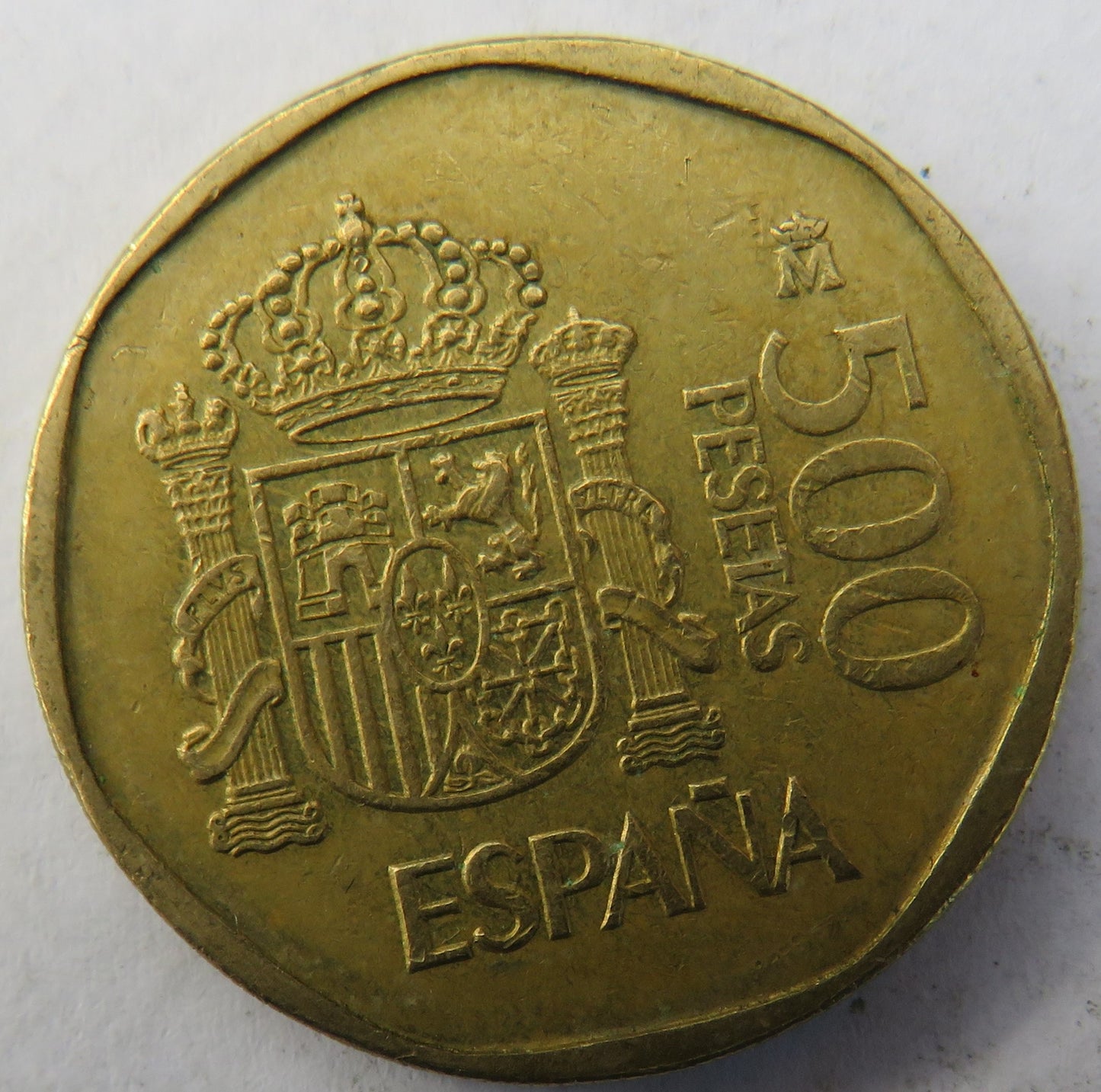 1987 Spain 500 Pesetas Coin