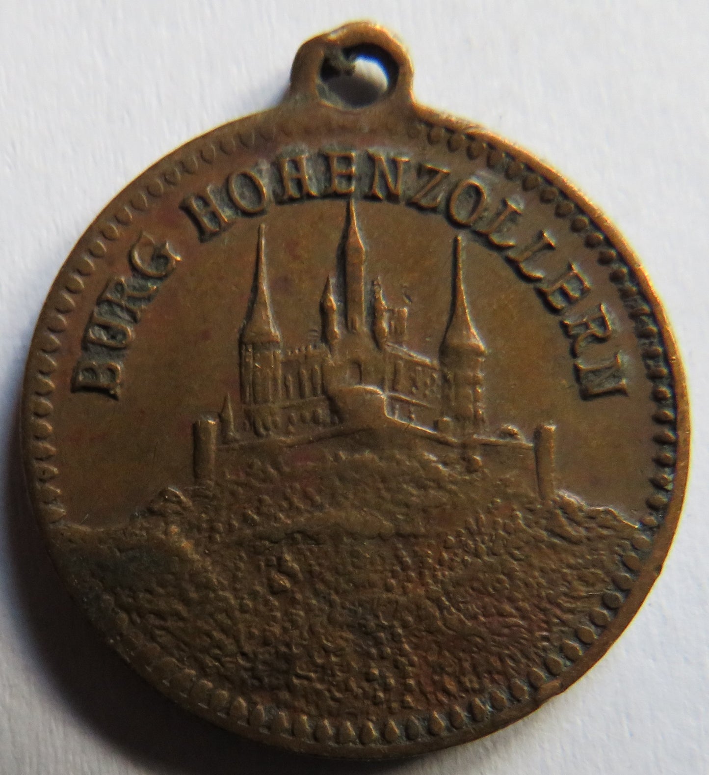 Unster Schmerz Und Stolz Burg Hohenzollern German Medallion