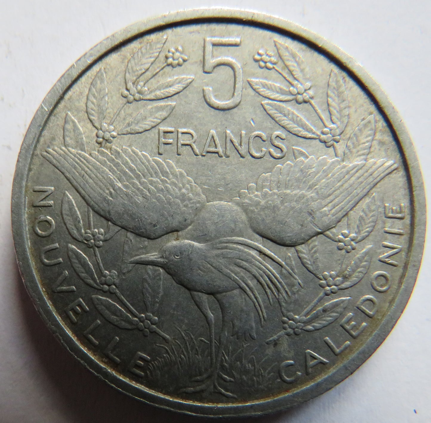 1952 New Caledonia 5 Francs Coin