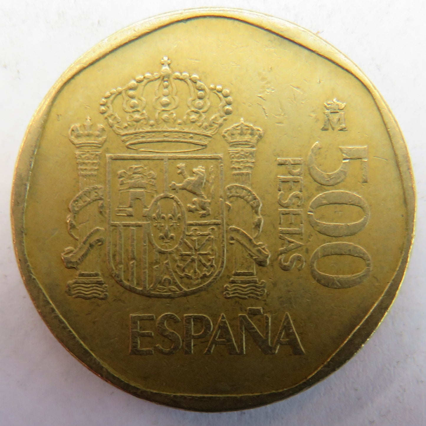 1989 Spain 500 Pesetas Coin