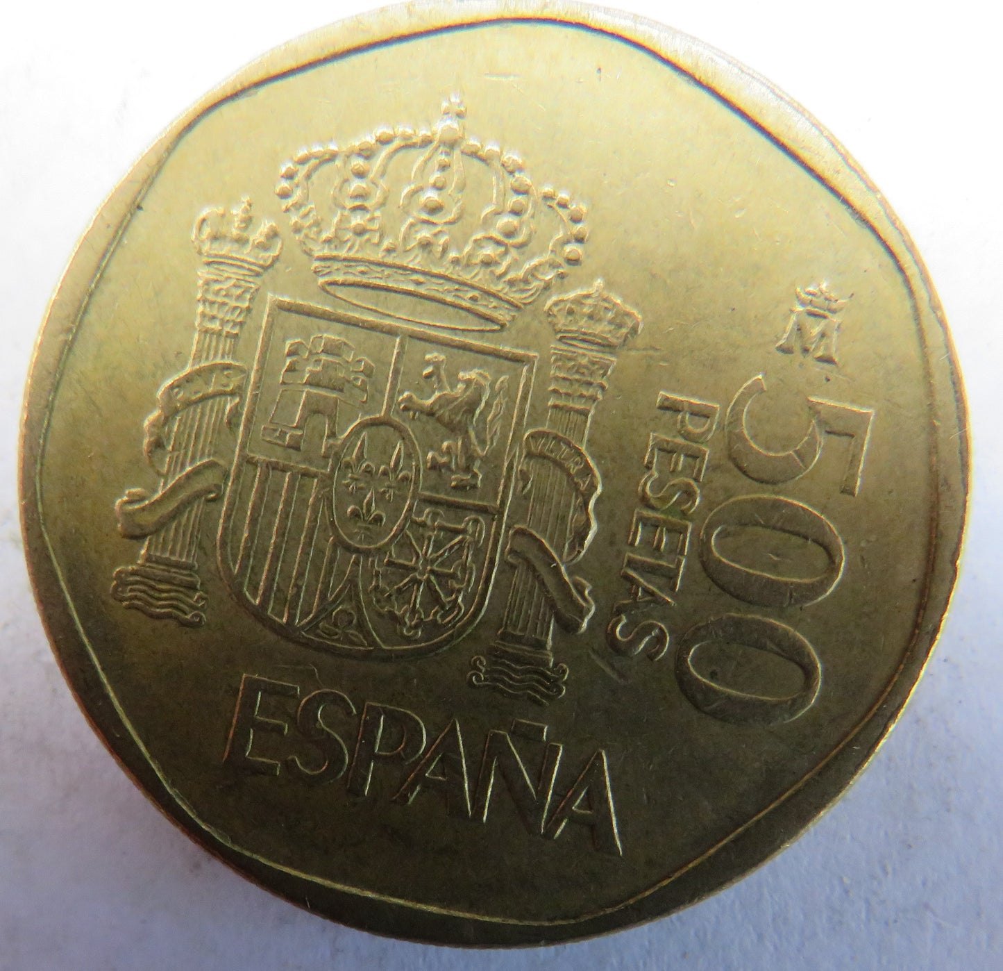 1989 Spain 500 Pesetas Coin