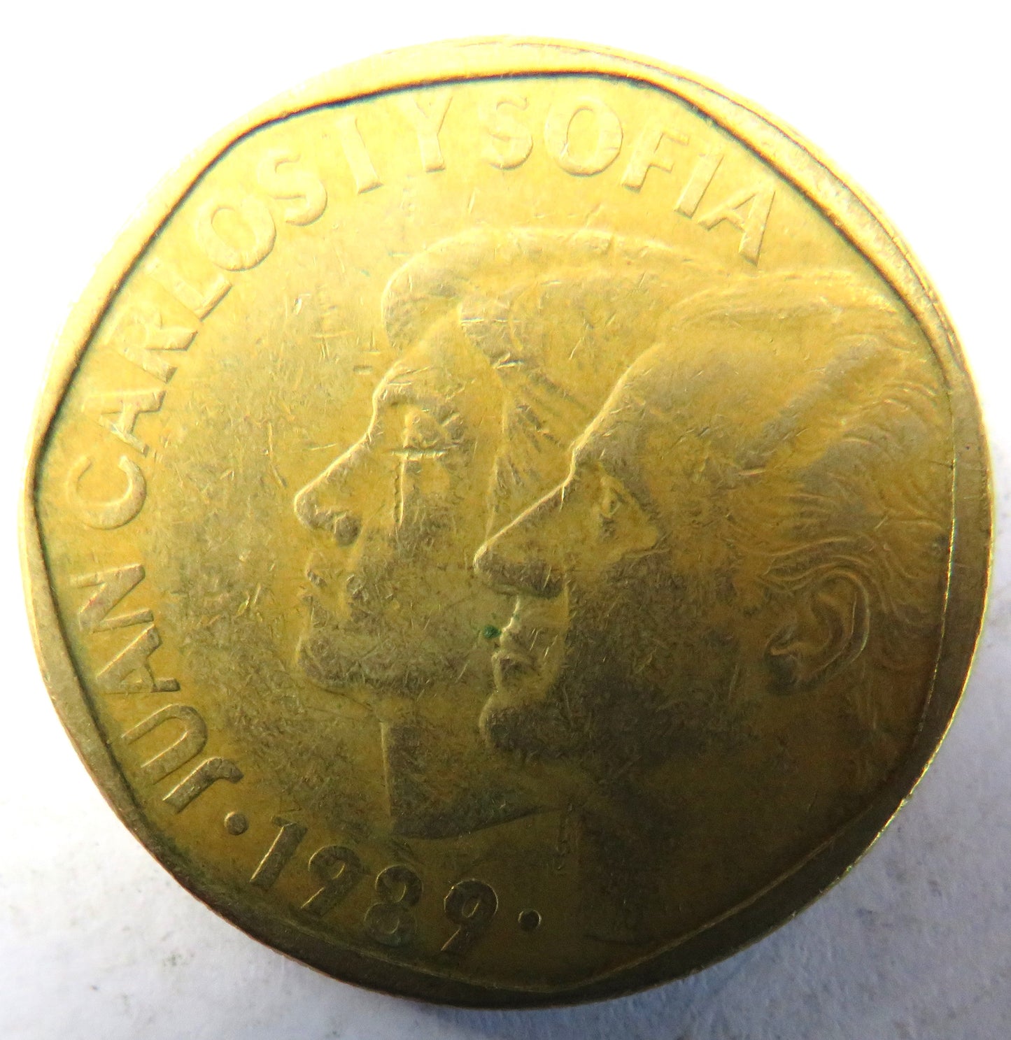 1989 Spain 500 Pesetas Coin
