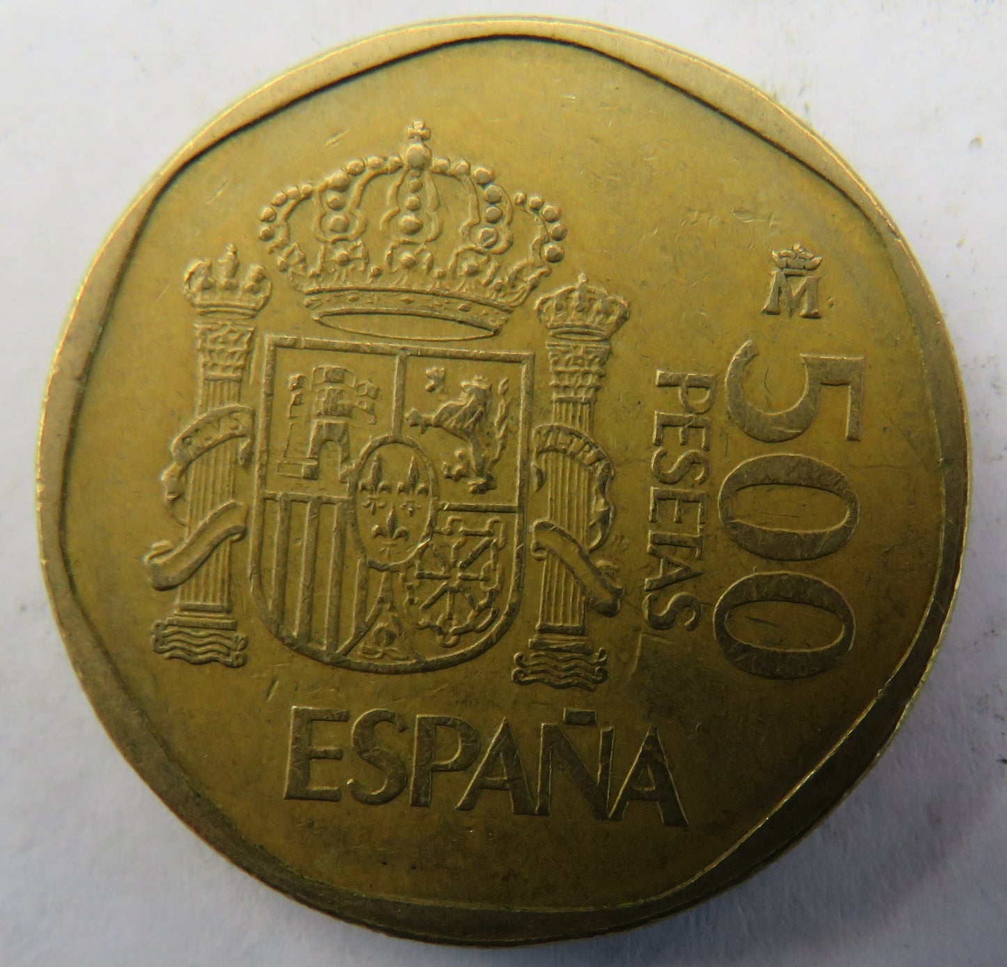 1989 Spain 500 Pesetas Coin