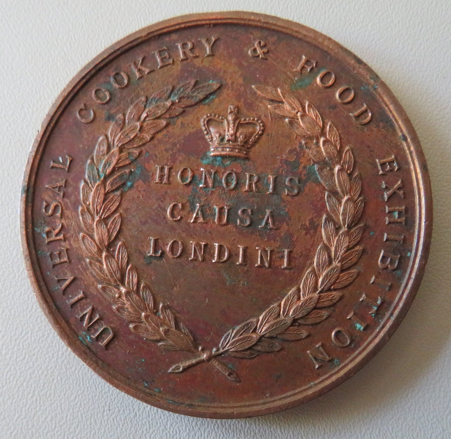 Universal Cookery & Food Exhibition Honoris Causa Londini Medal