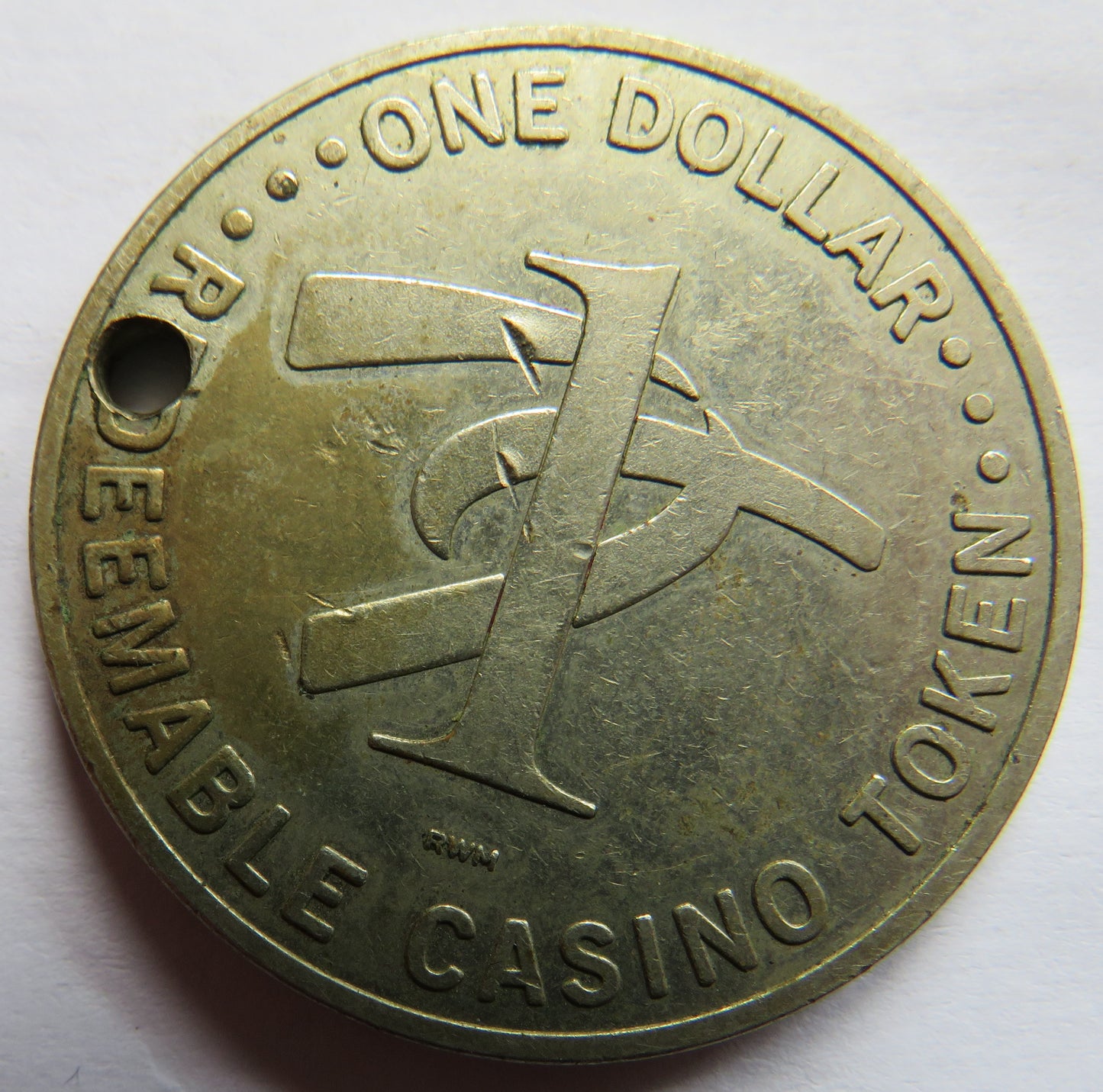 Windstar Cruises $1 One Dollar Casino Gaming Token