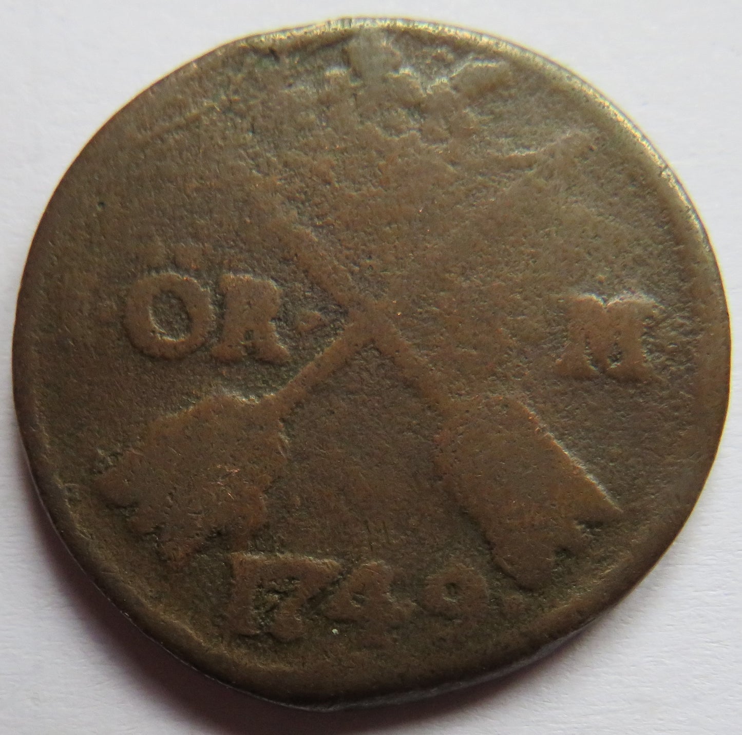 1749 Sweden Öre Coin