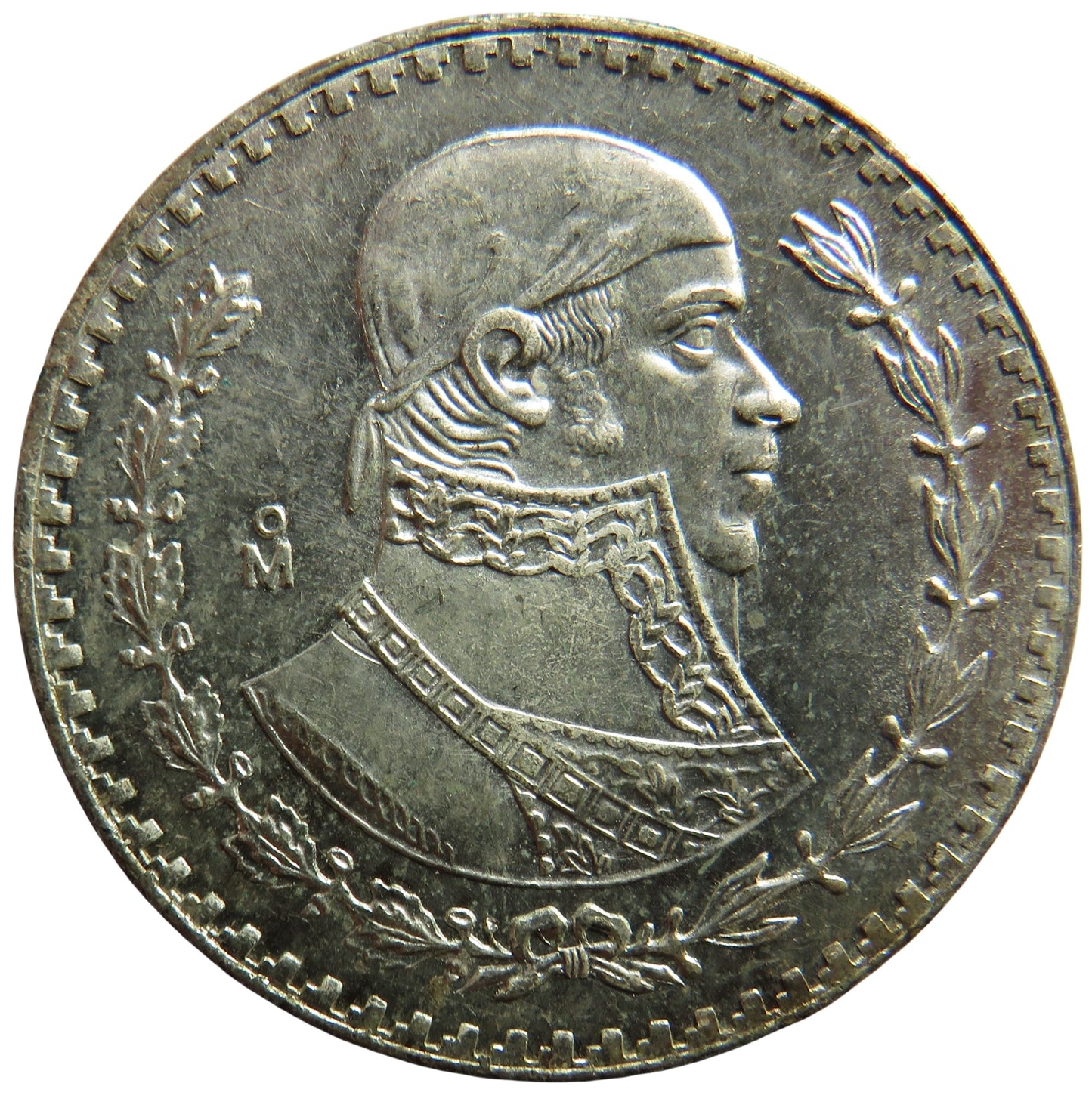 1965 Mexico Silver One Peso Coin