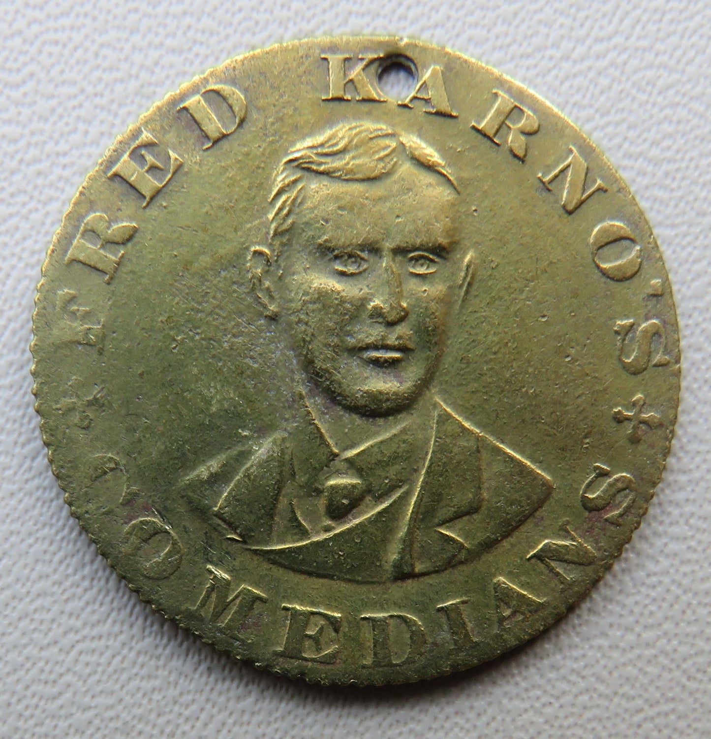 Fred Karnos Comedians Grand New Production Moses & Son 1905-6 Token