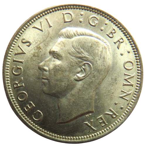 1945 King George VI Silver Halfcrown Coin In High Grade - Great Britain