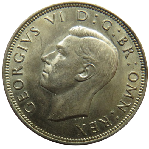 1944 King George VI Silver Halfcrown Coin In High Grade - Great Britain