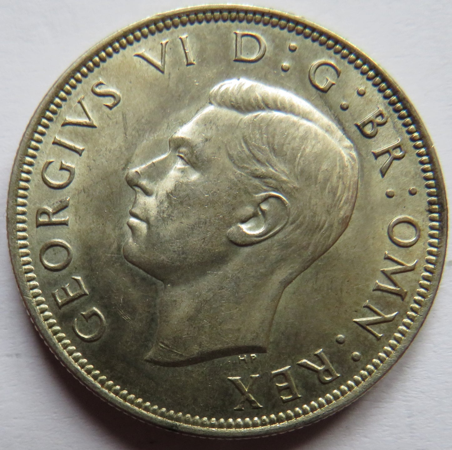 1944 King George VI Silver Halfcrown Coin In High Grade - Great Britain