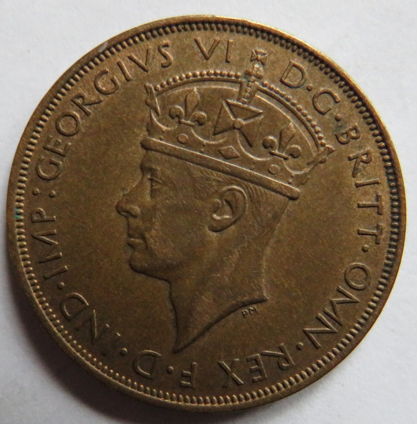 1947 King George VI States of Jersey 1/12th of a Shilling Coin.