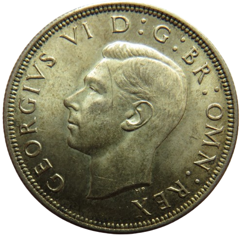 1946 King George VI Silver Halfcrown Coin In High Grade - Great Britain