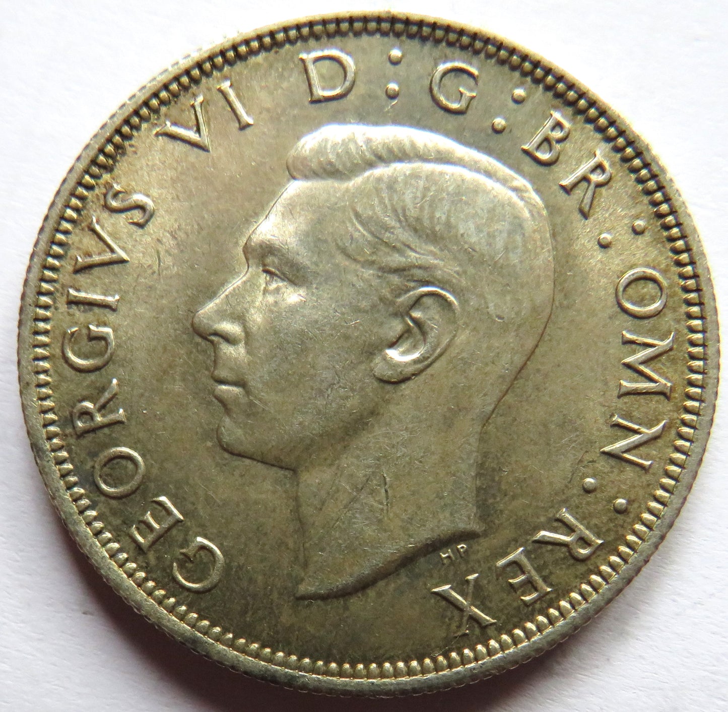 1946 King George VI Silver Halfcrown Coin In High Grade - Great Britain