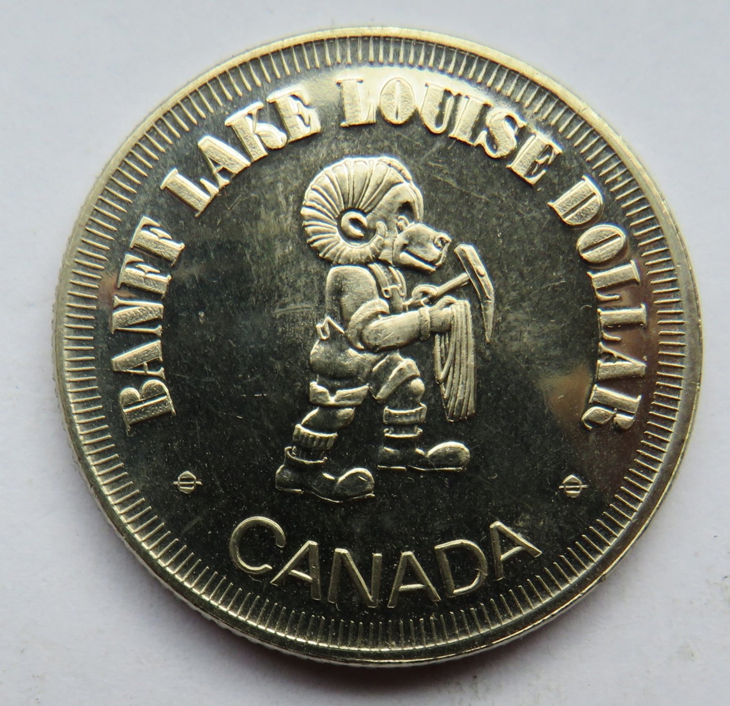 1979 Banff Lake Louise Dollar Canada Moraine Lake Token