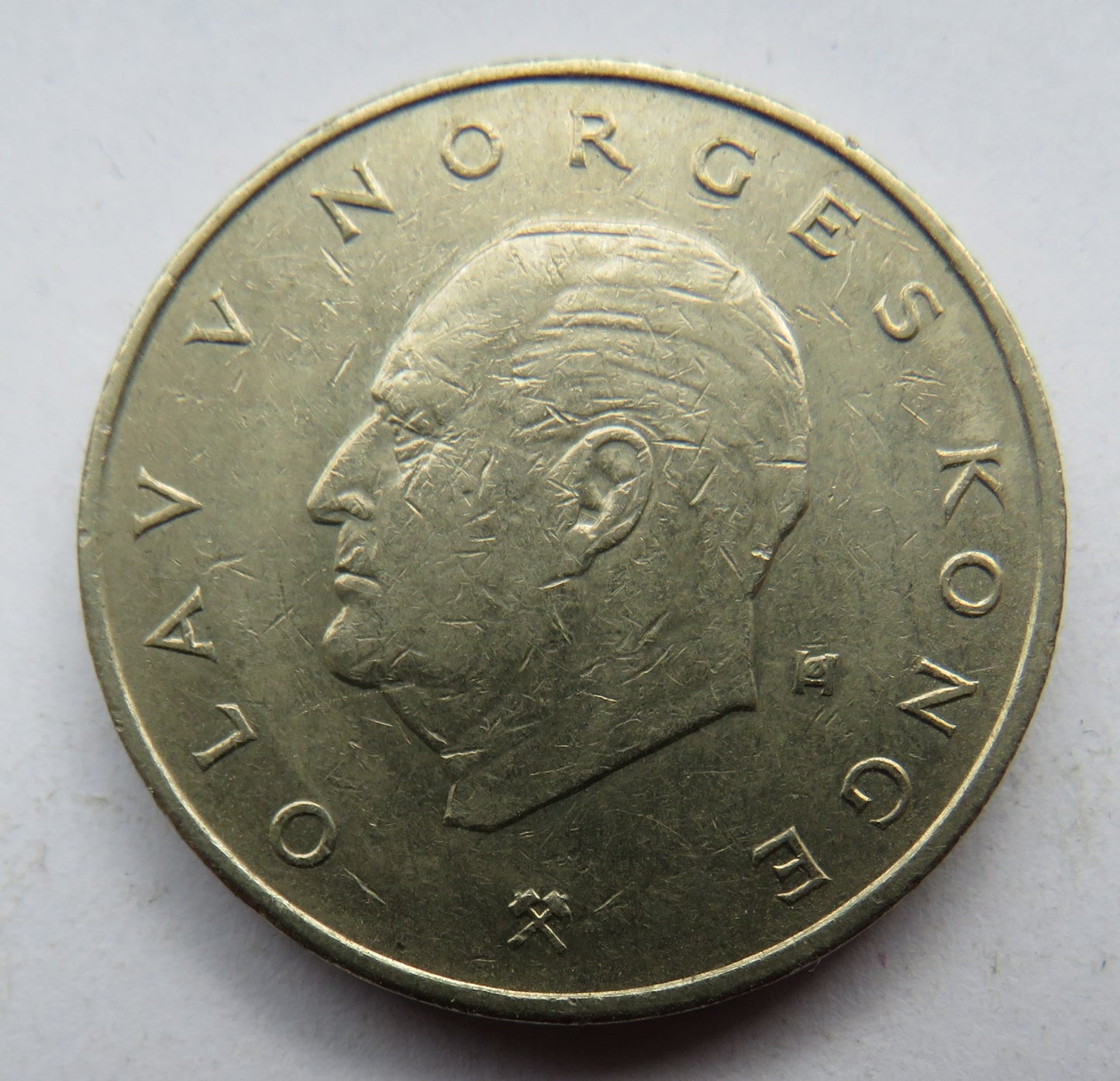 1976 Norway 5 Kroner Coin