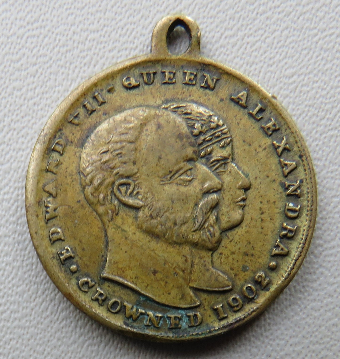1902 King Edward VII & Queen Alexandra Coronation Souvenir Medal