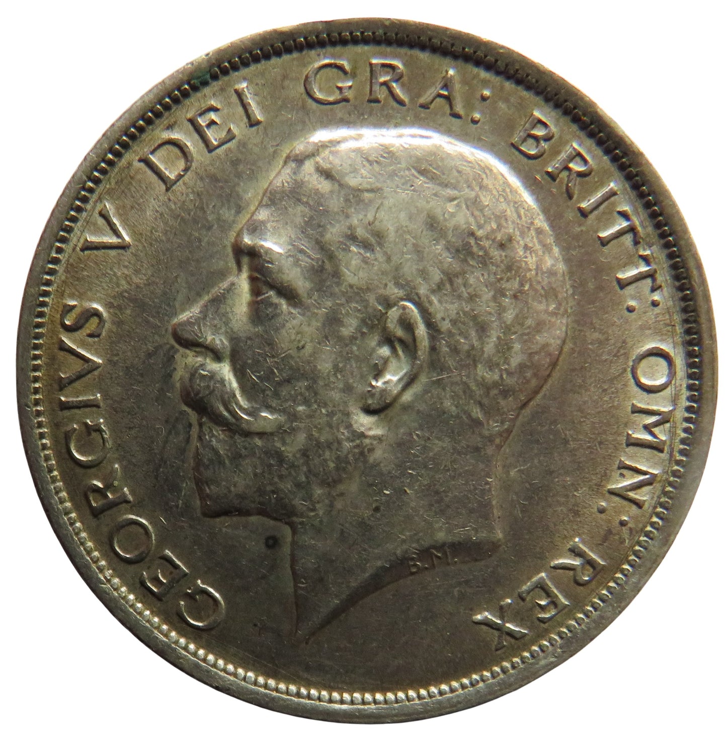 1916 King George V Silver Halfcrown Coin - Great Britain