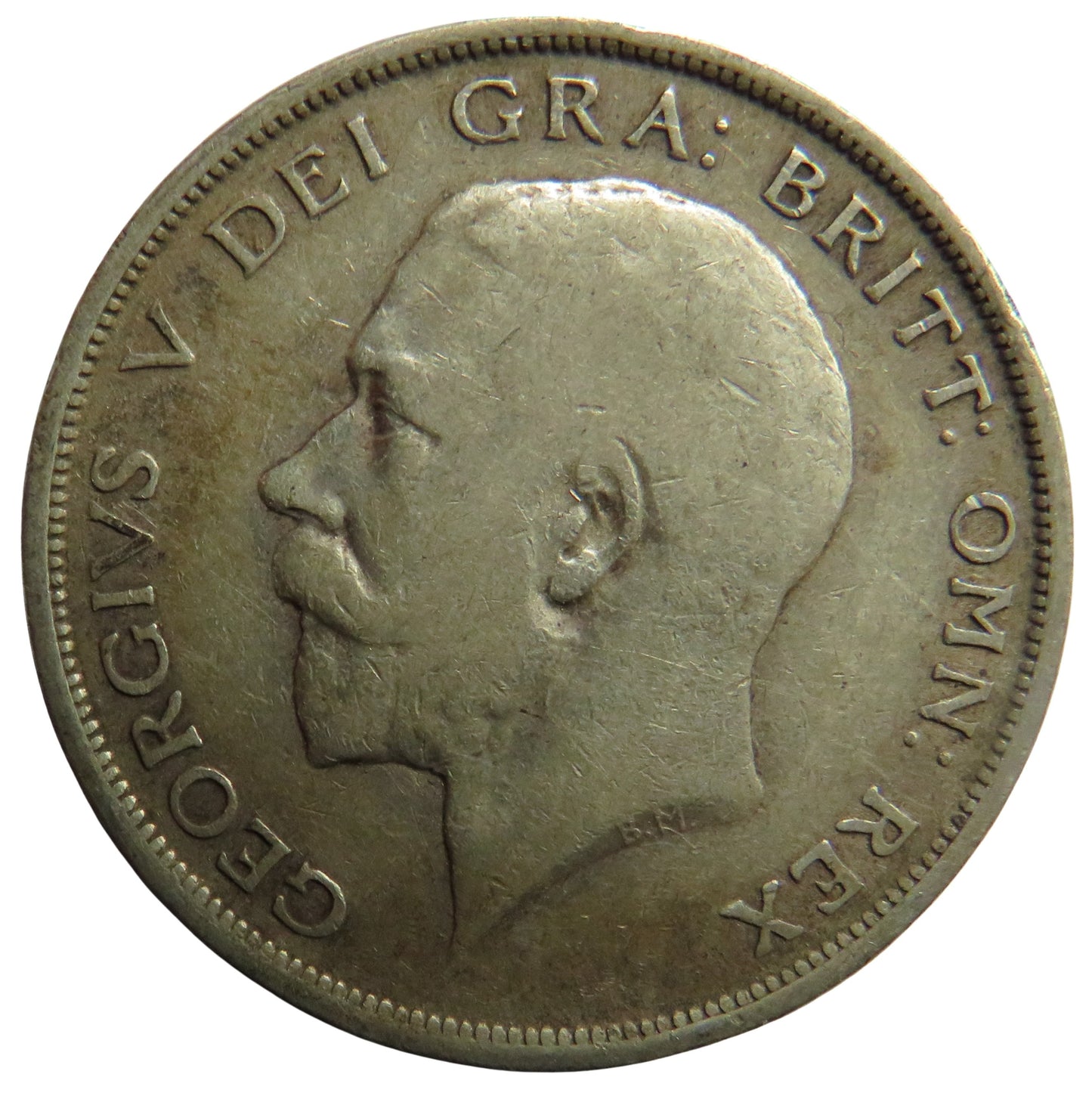 1916 King George V Silver Halfcrown Coin - Great Britain